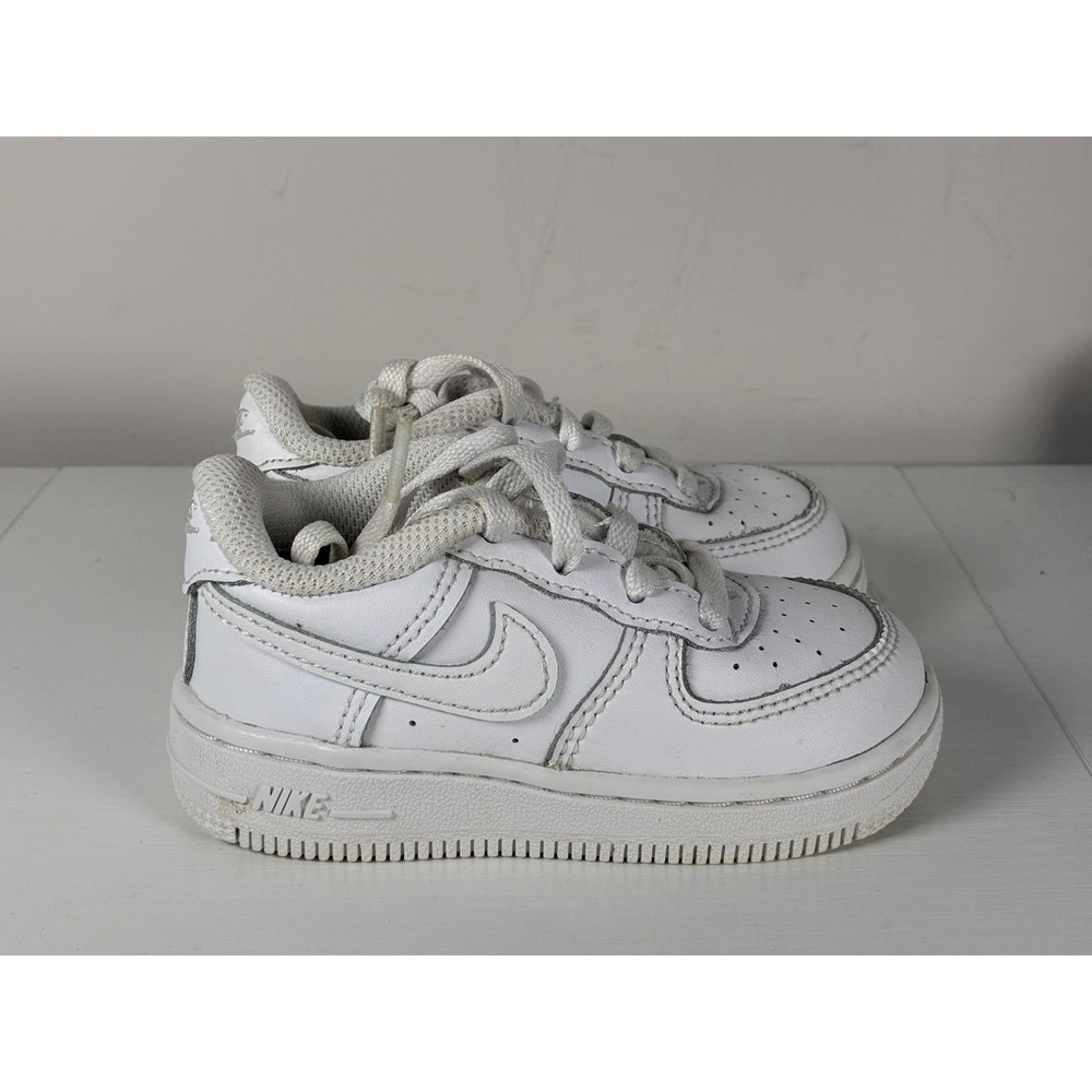 Size 6C Nike Air Force One White Toddler Sneakers